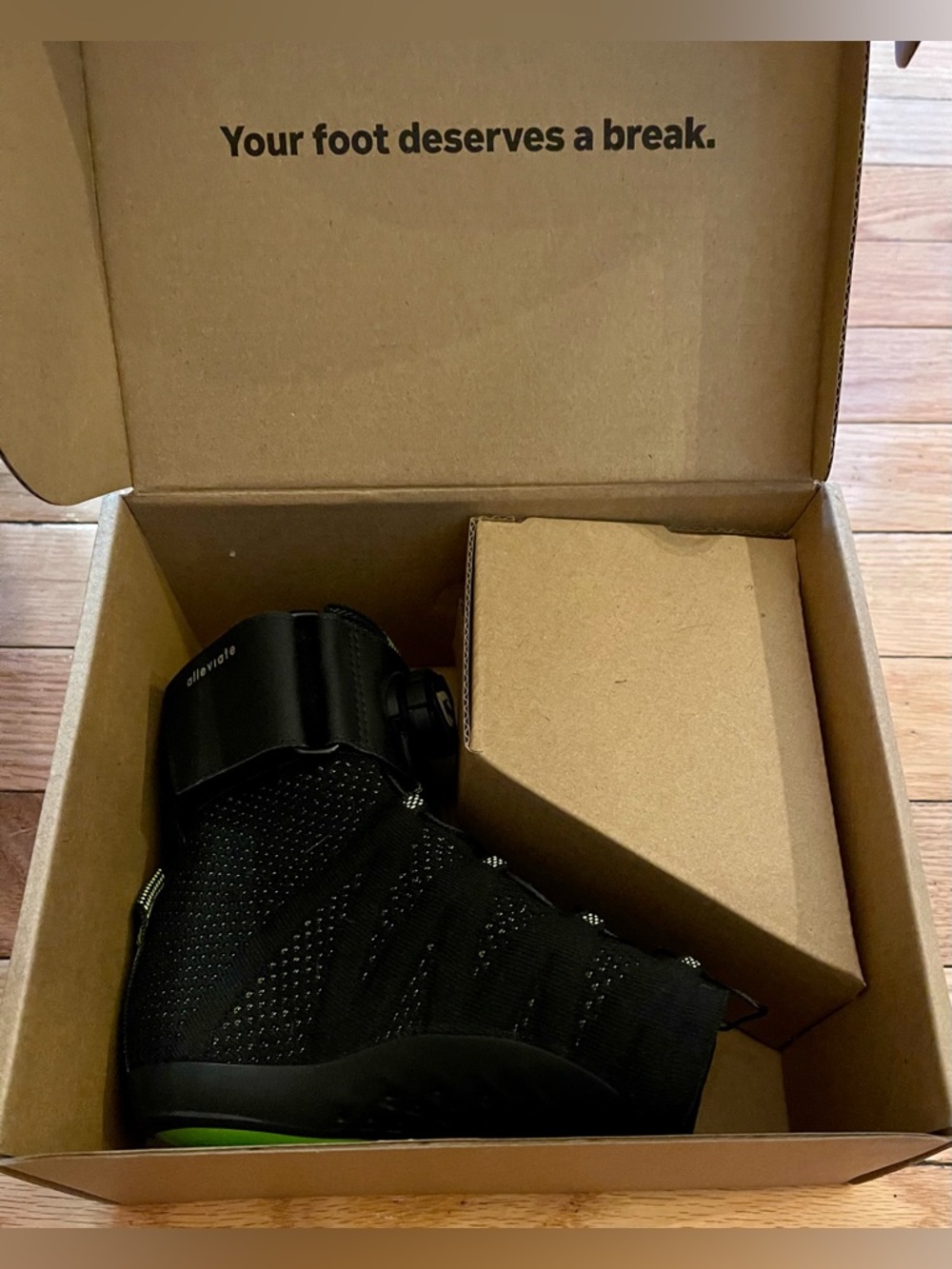 New Loft Alleviate Adult 6.5-8 Small Left Foot Brace Therapy Plantar Fasciitis - Picture 3 of 8